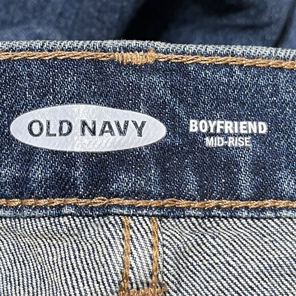 New Old Navy Jeans Women's Boyfriend Mid-Rise Size 6 Stretch - Picture 3 of 7